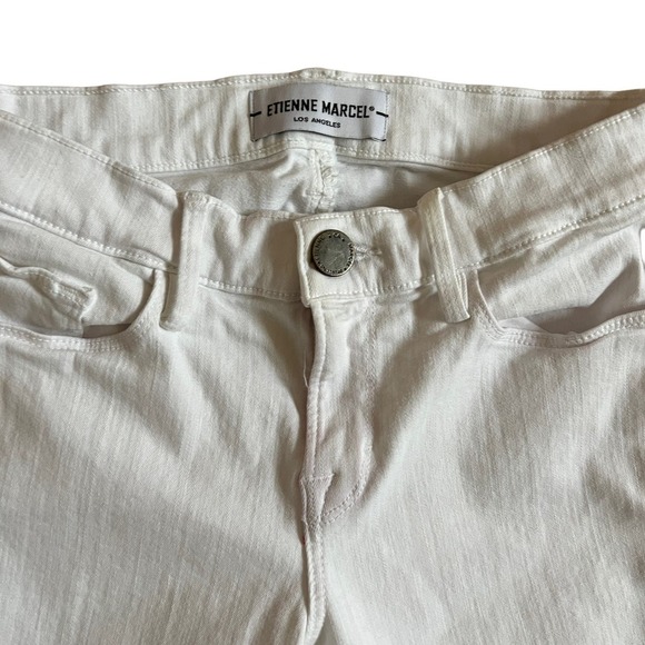 Etienne Marcel EM7010 White Skinny Jeans Size 28 NWOT - Picture 7 of 9